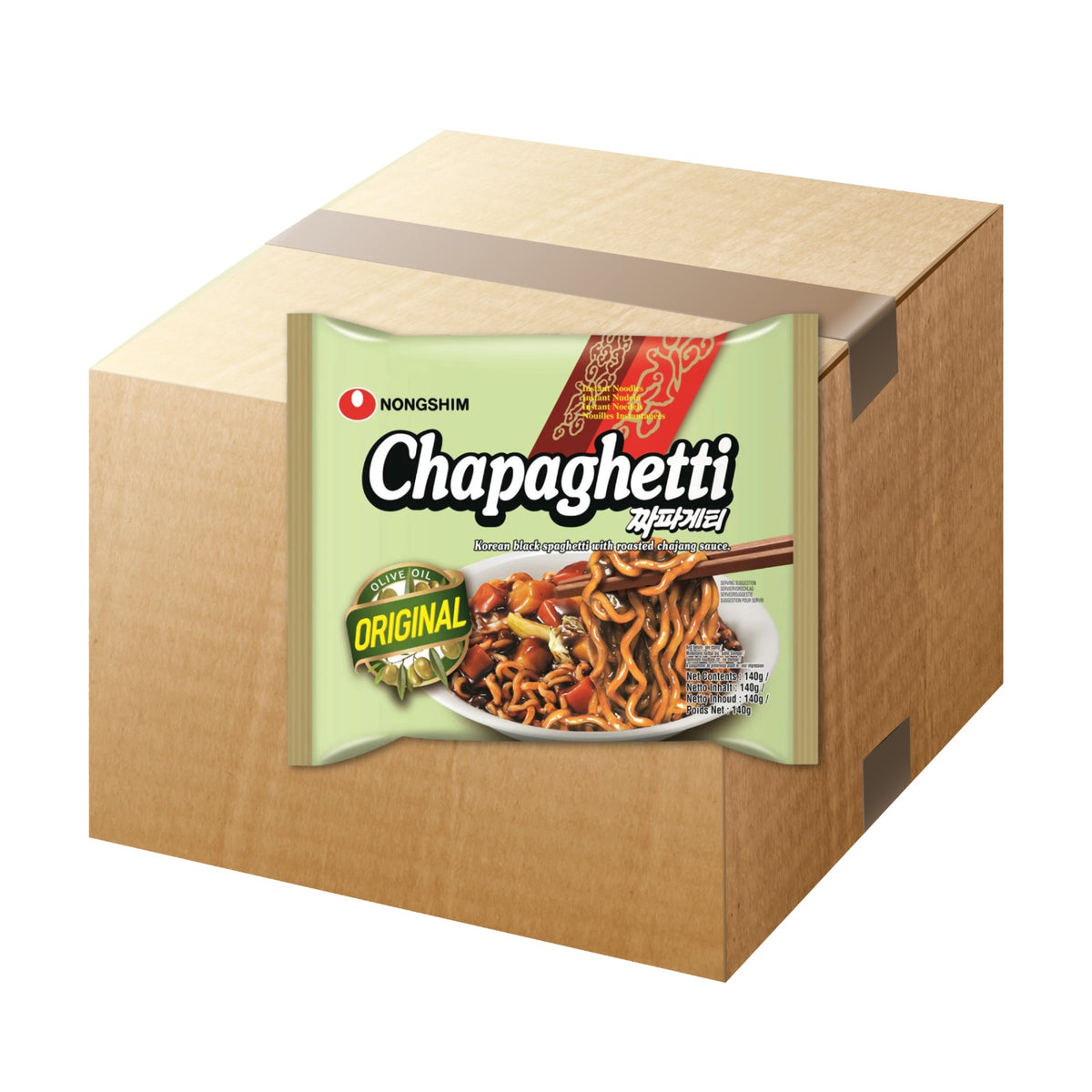 20er-Box Chapaghetti Instant Noodles 140g von Nongshim