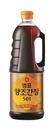 Yangjio Sojasauce 501 1.8L von Sempio - Vielseitige Premium-Sojasauce für authentische asiatische Gerichte 