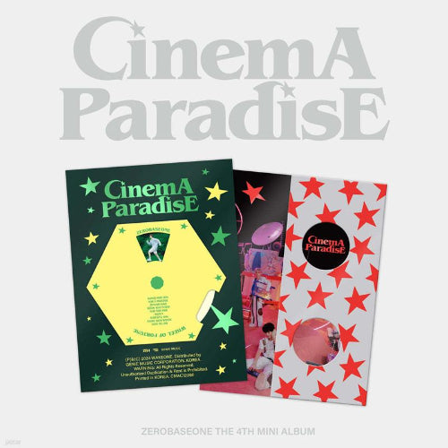 ZEROBASEONE - 4TH MINI ALBUM [CINEMA PARADISE] Album Random