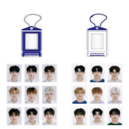 ZEROBASEONE - Photo Holder + 9 ID Photo Set (Blue Ver.)