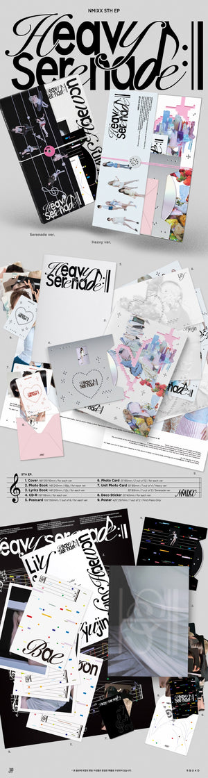 NMIXX-5th EP Heavy Serenade (Serenade Ver. / Heavy Ver.) Random