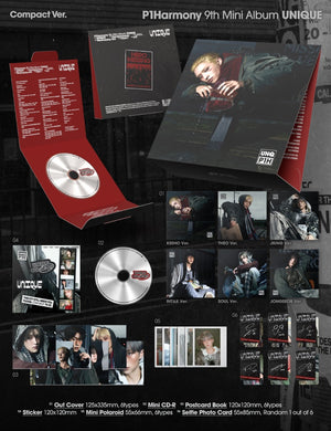 P1Harmony-9e mini-album [UNIQUE] (version compacte) Aléatoire