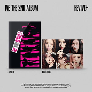 IVE-2nd Album [REVIVE+] (BANGERS Ver. / CHALLENGERS Ver.) Random