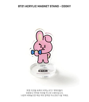 BT21 Acrylic Magnet Stand, Alpha