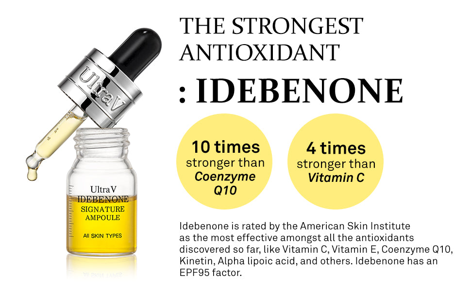 Ultra V-Idebenone Signature Ampoule 4vials