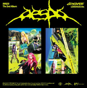 AESPA-2nd Full Album LEMONADE (LEMONADE Ver.) Random
