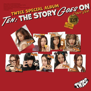 TWICE - Special Album TEN: The Story Goes On (Cast Ver.) Random