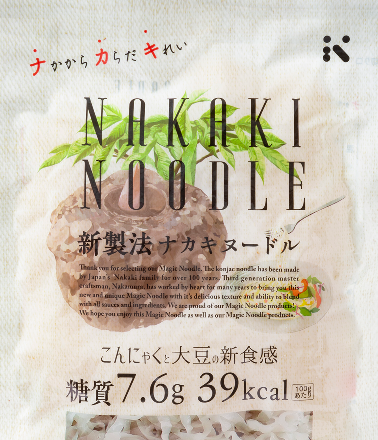 Konjac Noodle 180g von Nakaki