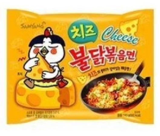 Buldak Cheese Hot Chicken Flavor Stir Fry Noodles 140g von Samyang