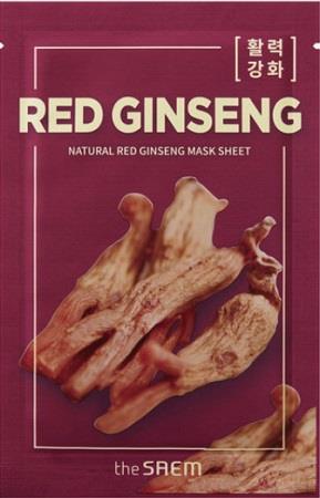 The Saem Natural Red Ginseng Mask Sheet 21ml