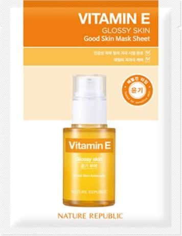 Nature Republic Good Skin Vitamin E Mask Sheet 24g