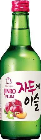 Chamisul Soju Pflaume 13% 360ml von Jinro, Reisschnaps