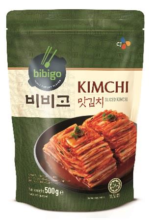 Bibigo Mat Kimchi Geschnitten 500g von CJ