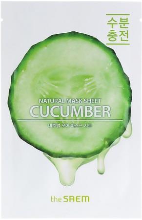 The Saem Natural Cucumber Mask Sheet 21ml