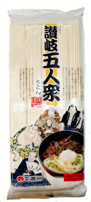 Sanuki Gonin Shu Udon Weizennudeln 500g von Sanshu