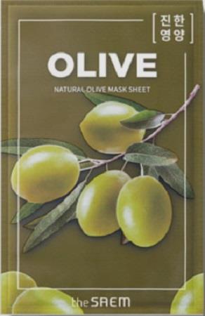 The Saem Natural Olive Mask Sheet 21ml