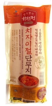 Halbgeschnittener eingelegter Rettich 400g von CJ