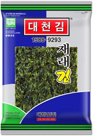 Gopchang Geröstete Algenblätter 20g von Daecheon