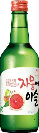 Chamisul Soju Grapefruit 13% 360ml von Jinro, Reisschnaps