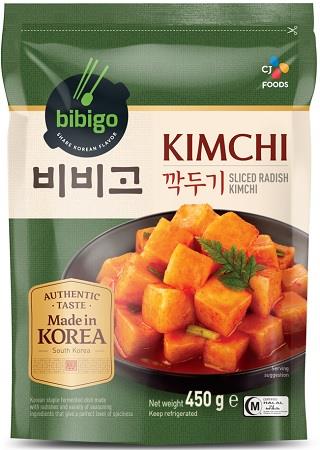 Kkakdugi Rettich-Kimchi (450g) von CJ im Beutel