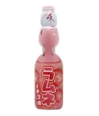 Ramune Drink Strawberry 200ml von Hatakosen