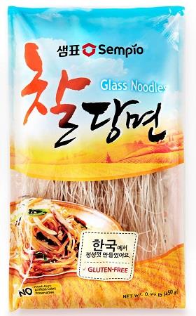 Glutenfreie Glasnudeln für Jiapchae 450g von Sempio