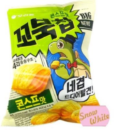 Kkobuk Chips mit Maissuppen-Geschmack 136g von Orion