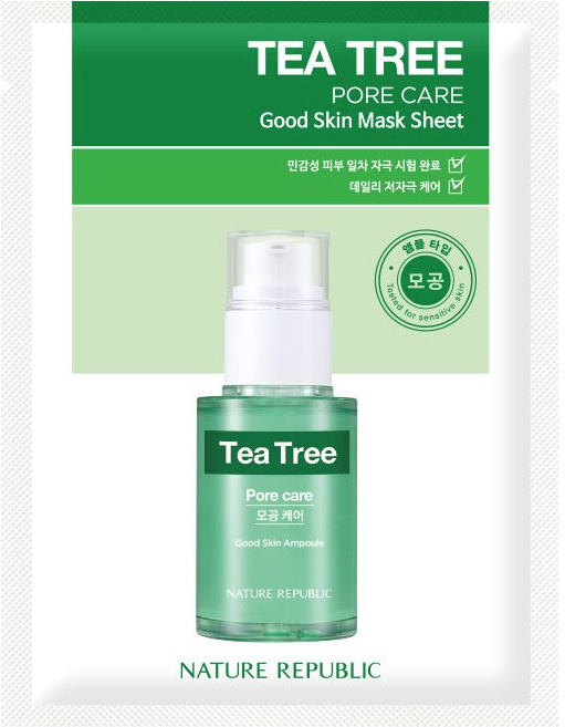 Nature Republic Good Skin Tea Tree Mask Sheet 24g