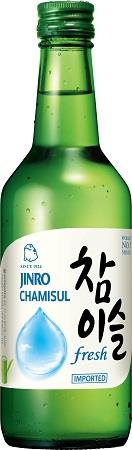 Chamisul Soju Fresh 17.2% 360ml von Jinro, Reisschnaps